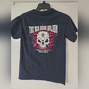 Red Door Saloon Skull T-shirt Small